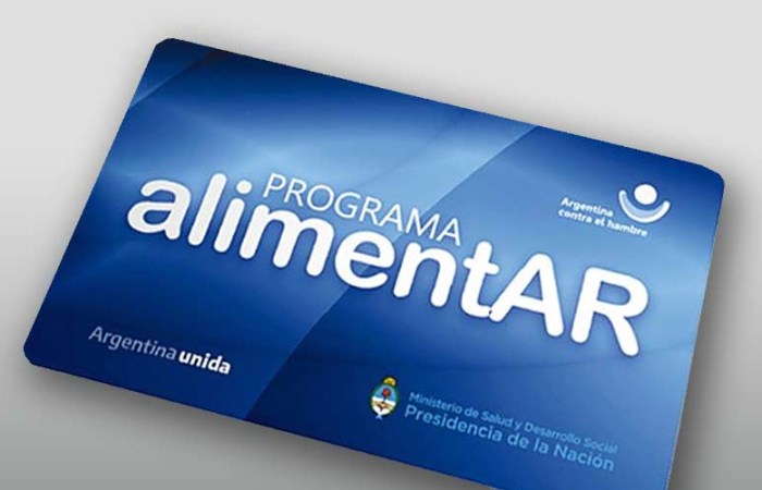 ? Comienzan a acreditar desde hoy la Tarjeta Alimentar de abril