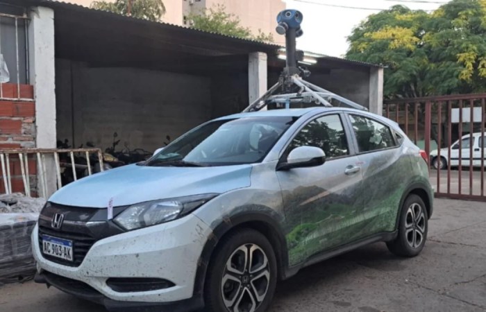 Retienen el auto de Google Street View en Corrientes “por múltiples infracciones de tránsito”
