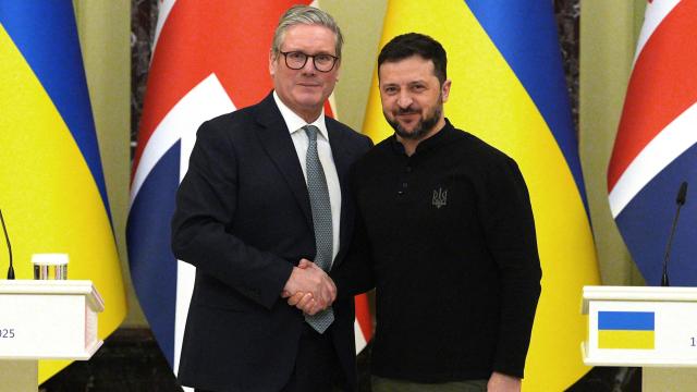 Apoyo de líderes europeos a Zelenski tras los comentarios de Trump