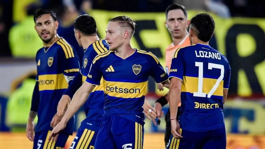 Boca venció 1-0 a Estudiantes en la cancha de Huracán y logró su primer triunfo en el Torneo Clausura
