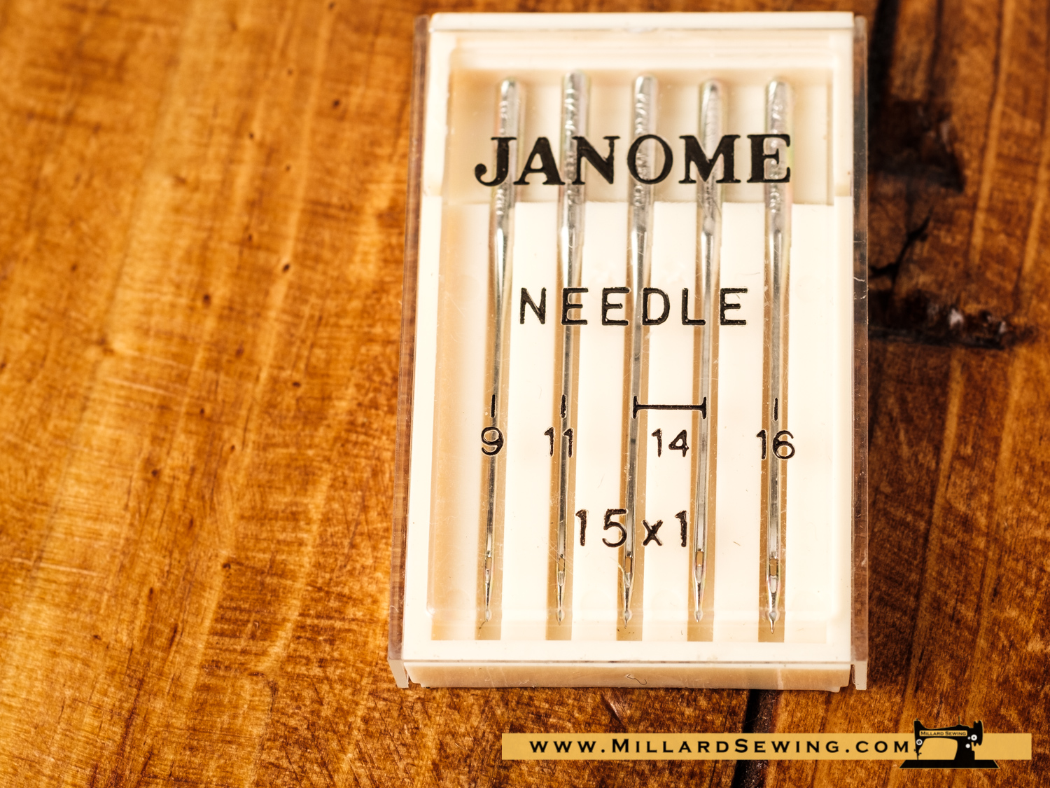 Needles 15×1 Janome Variety Pack Millard Sewing Center