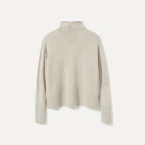 everlane cashmere square turtleneck