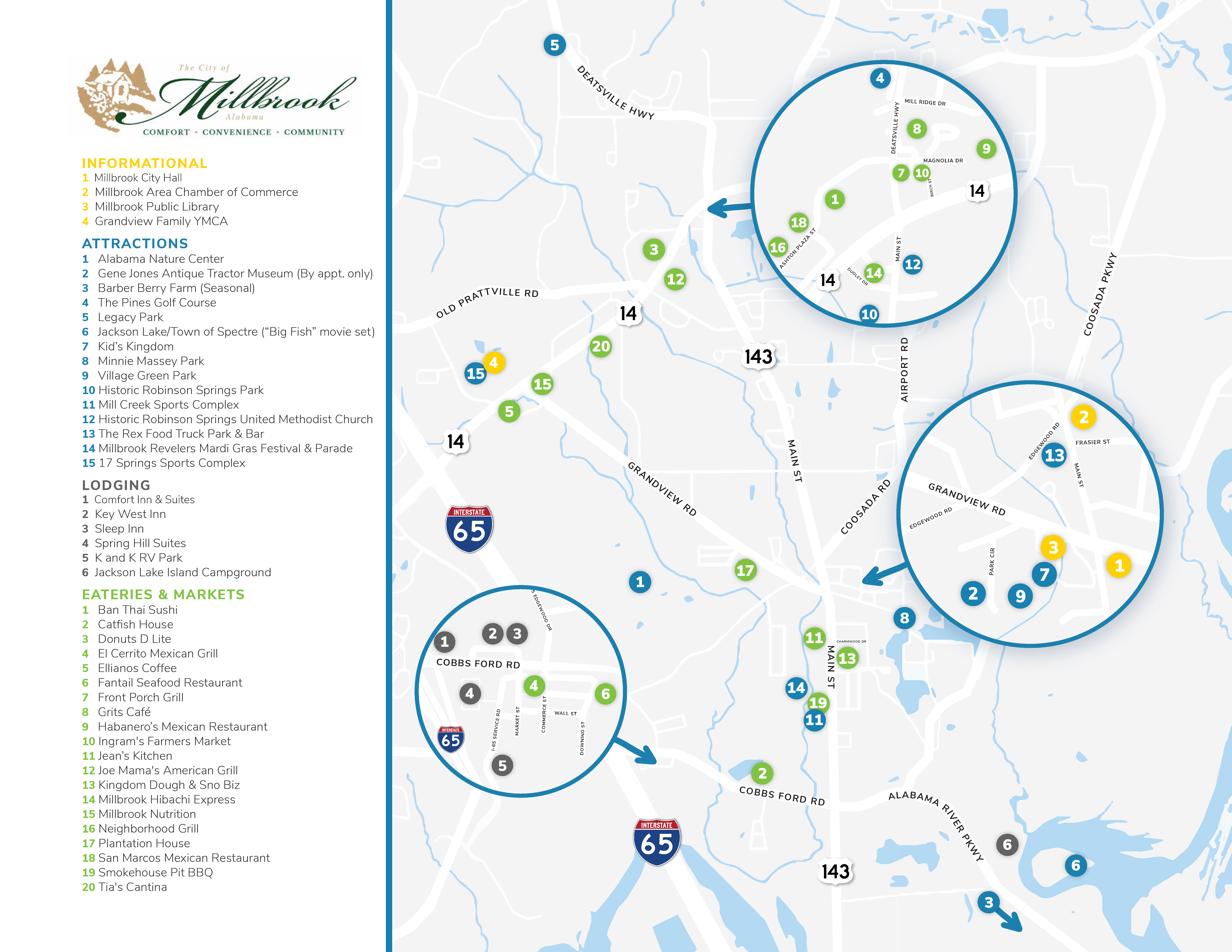 About Millbrook Area Chamber Of Commerce Millbrook Map 2 