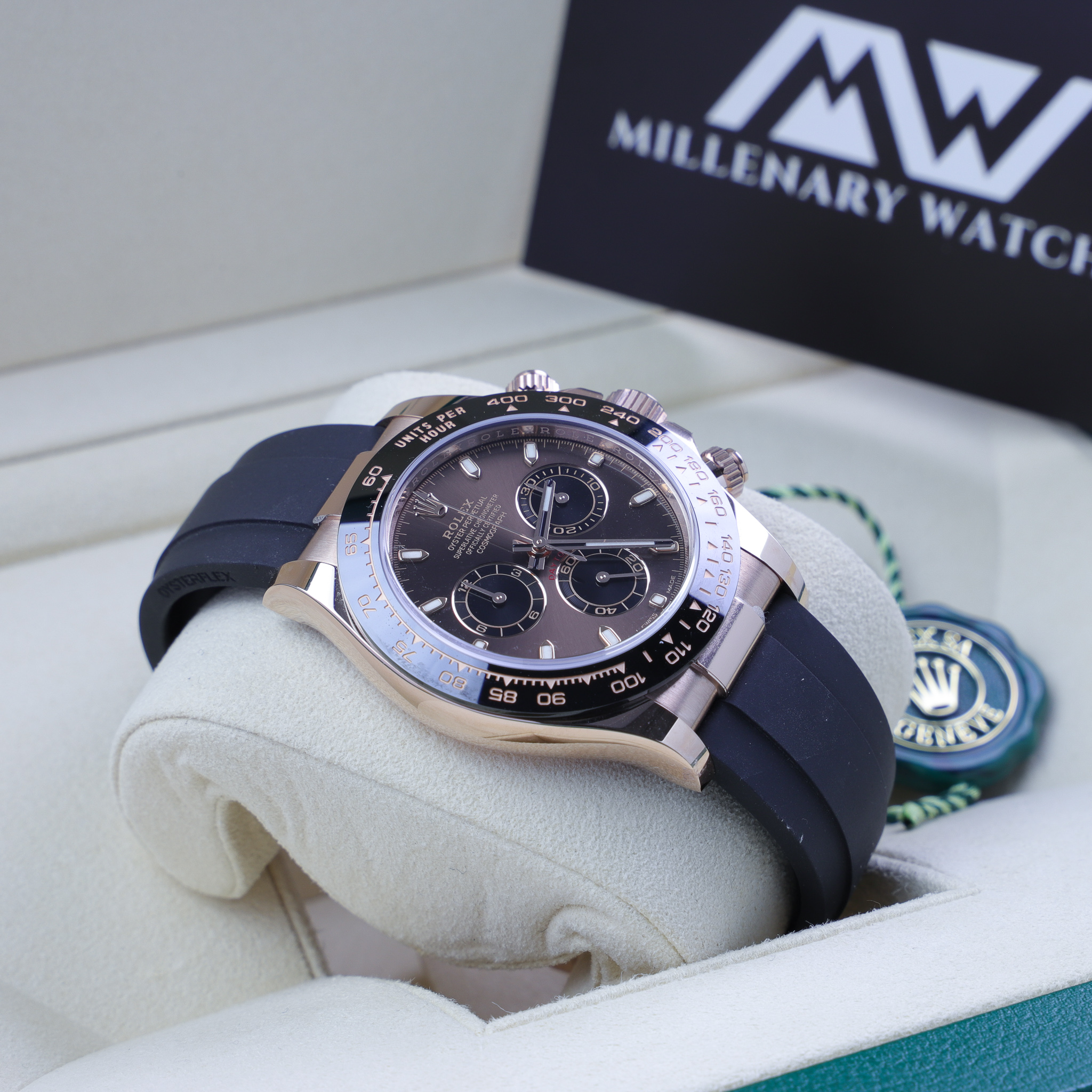 Rolex Daytona Cosmograph Rose Gold Chocolate Dial 116515ln New 2020 Millenary Watches