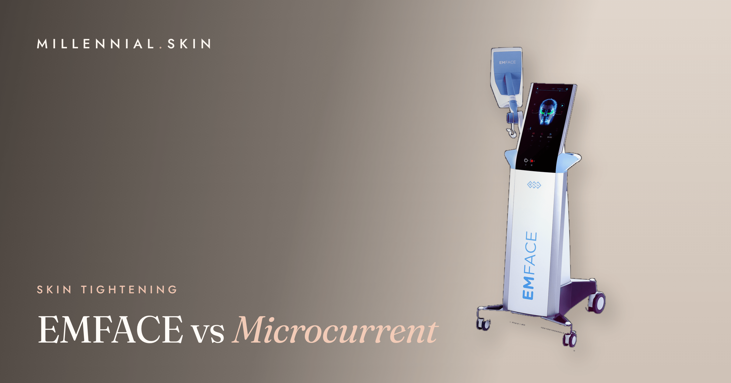 EMFACE vs Microcurrent: Treating Muscle, Not Just Skin