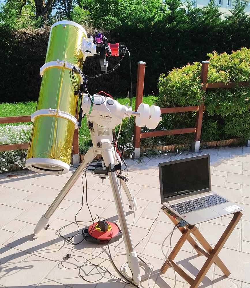 Newton 200/1000 - AZ-EQ6 - ASI 1600MM