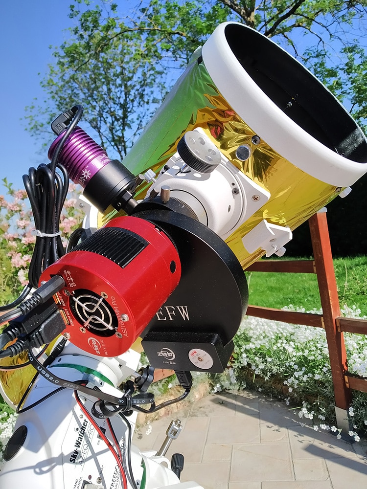 ASI 1600 MM - DO ZWO - Correcteur Baader MPCC Mark III