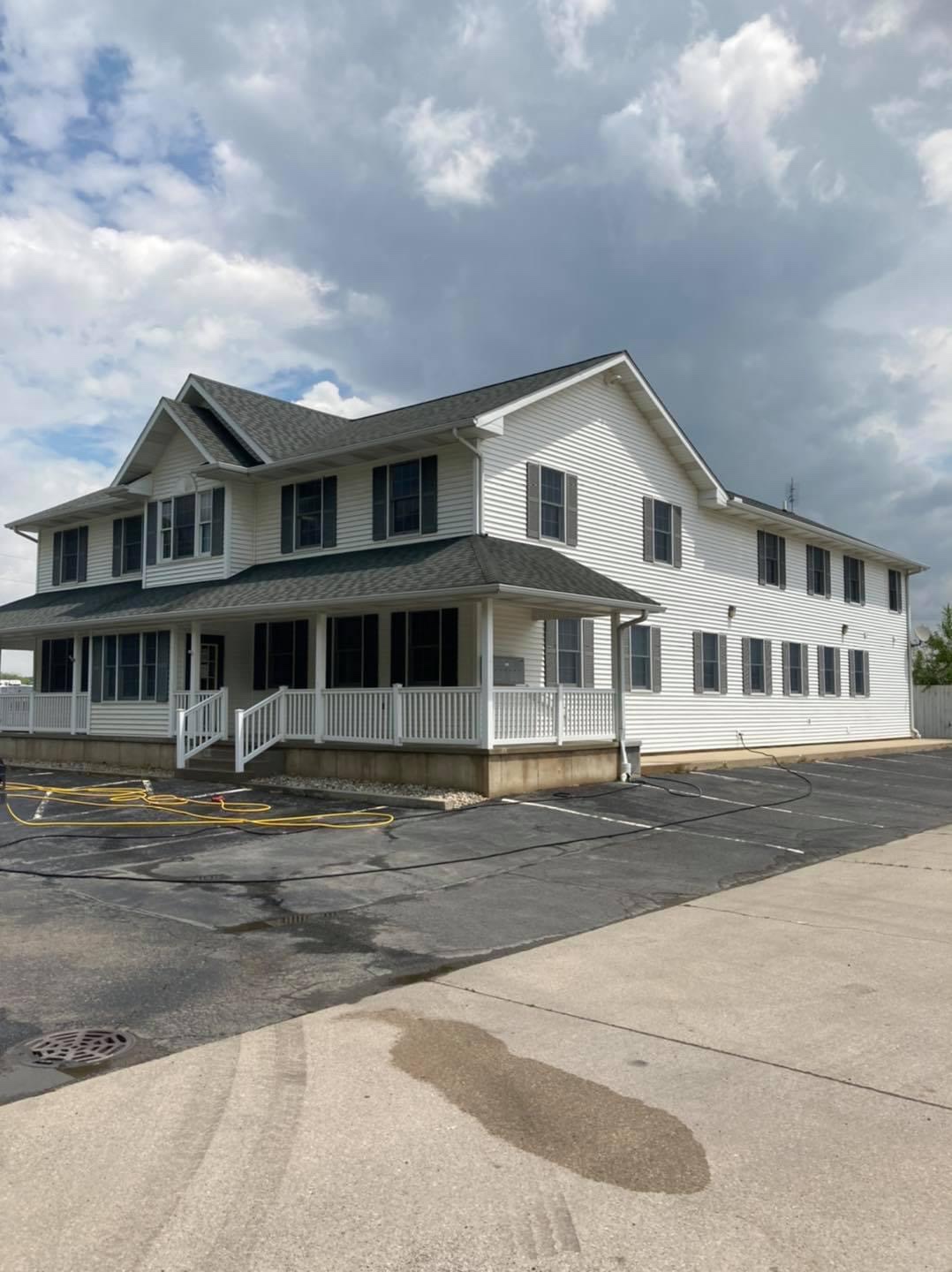 Commercial warehouse cleaning project in Middlebury Indiana