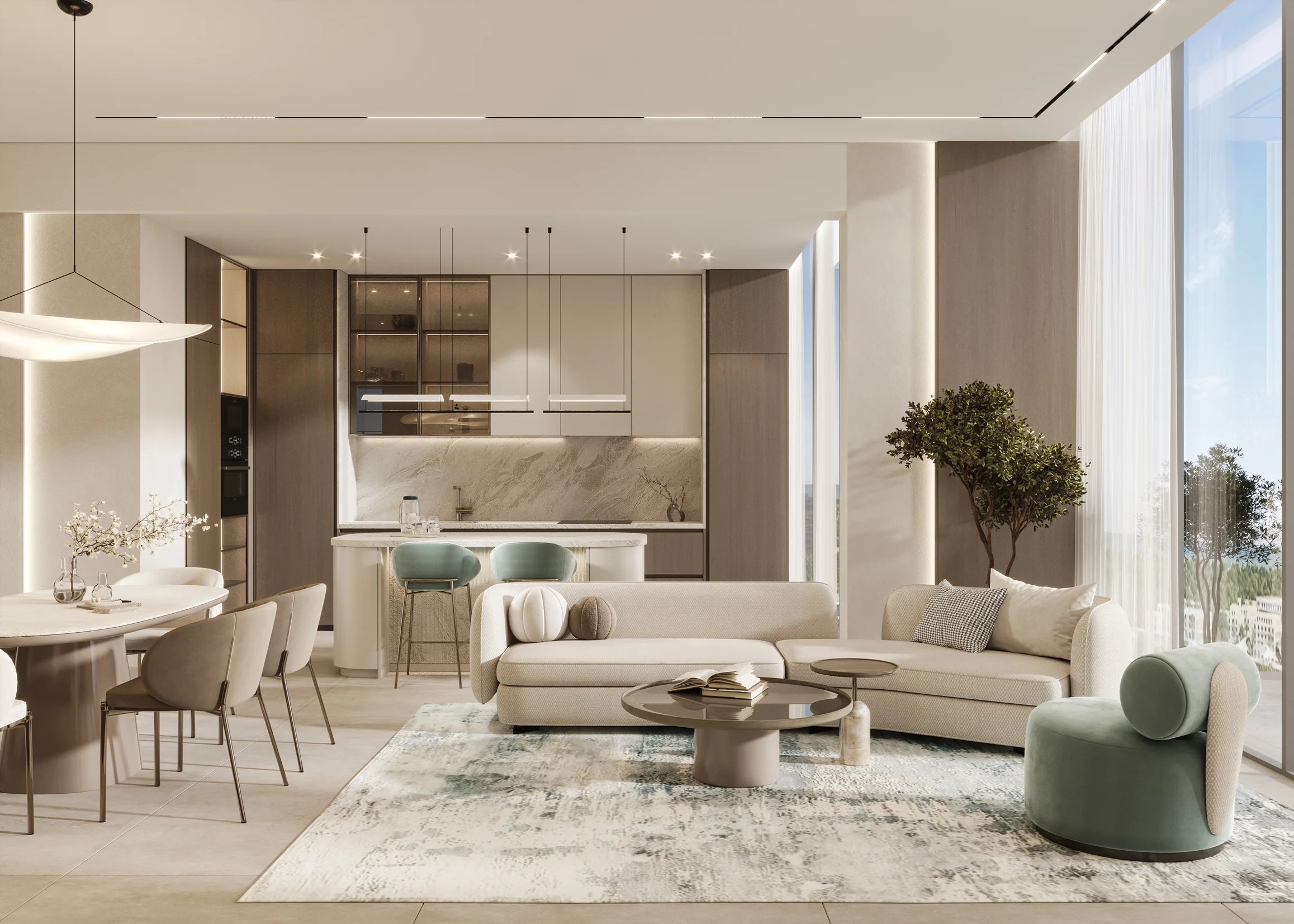 Interior detail from an Allegro residence