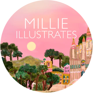 Millie Illustrates Youtube - Ocean Backgrounds - Professional Mobile Collection