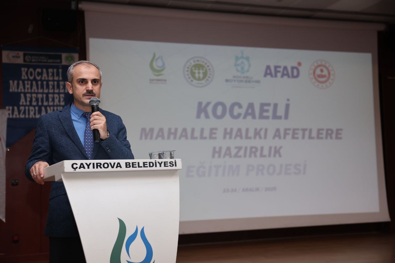 Çayırova'da Mahalle Halkı Afetlere Hazırlık Eğitimi Başladı!