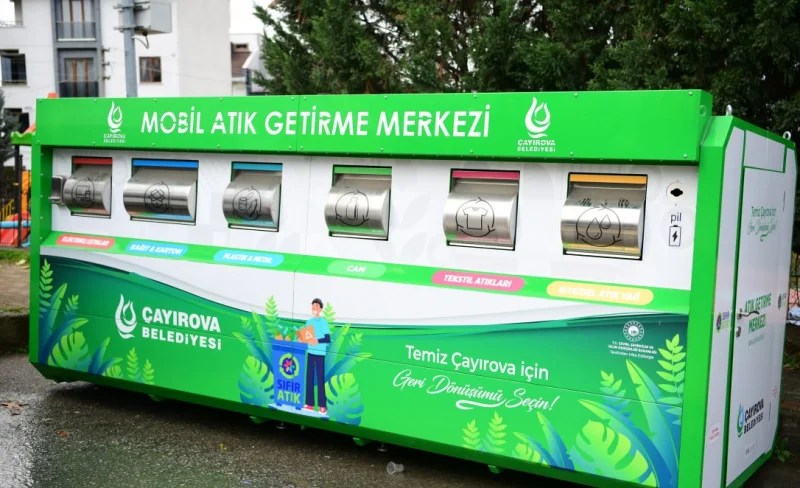 Ã‡ayÄ±rova’da 4 Yeni AtÄ±k Getirme Merkezi!