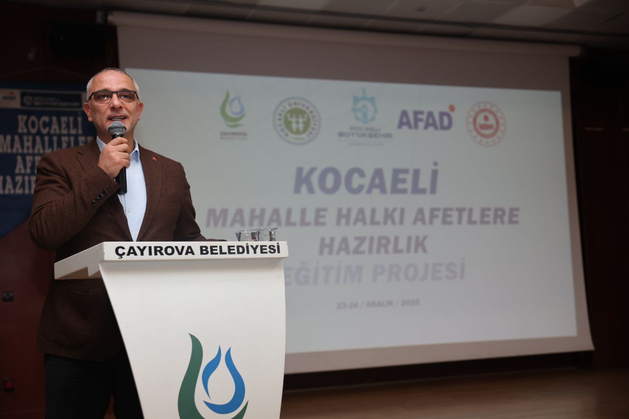 Çayırova'da Mahalle Halkı Afetlere Hazırlık Eğitimi Başladı!
