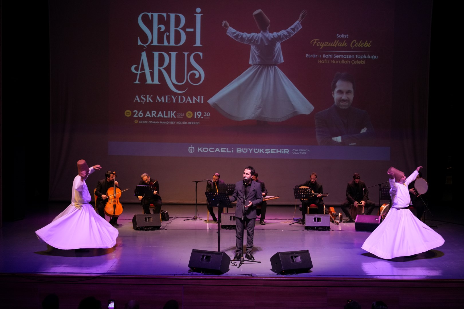 Gebze'de Aşk Meydanı'nda unutulmaz gece!