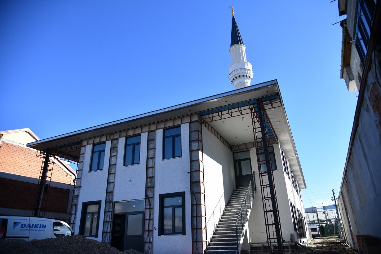 Başiskele'de Gazze Şehitleri Camii Açılışa Hazırlanıyor!