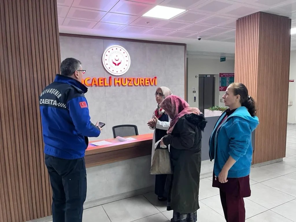 Kocaeli'de Yaşlı Vatandaş Huzurevine Yerleştirildi!