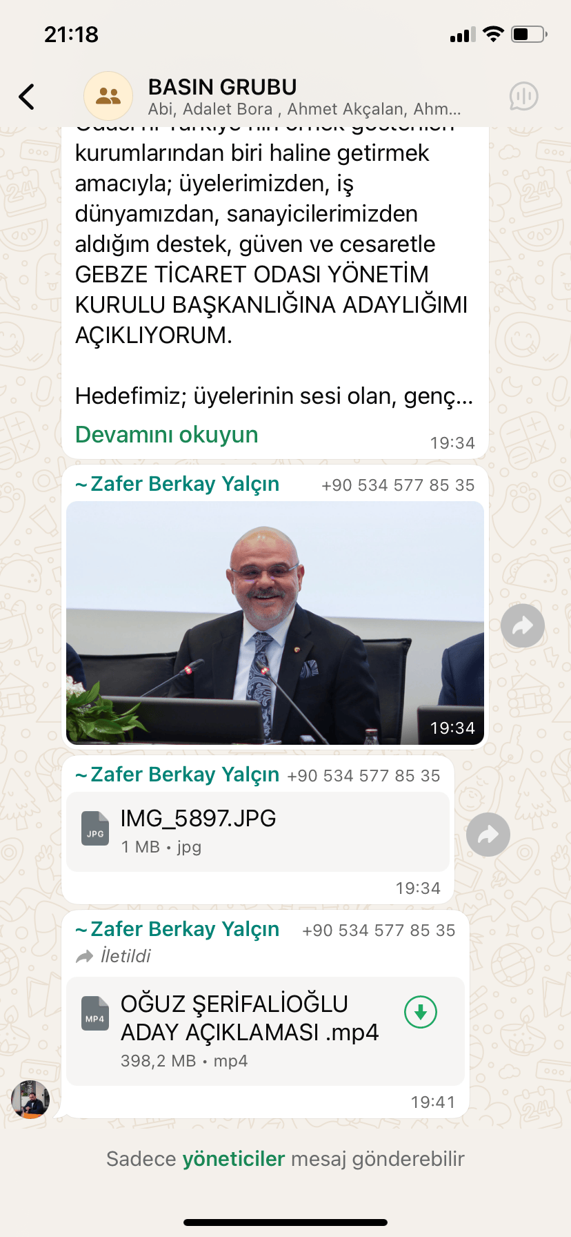Oğuz Şerifalioğlu CHP’nin Adayı mı?