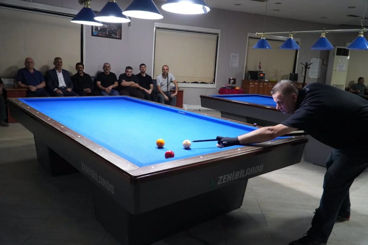 Zafer Bayramı Bilardo Kupası sona erdi