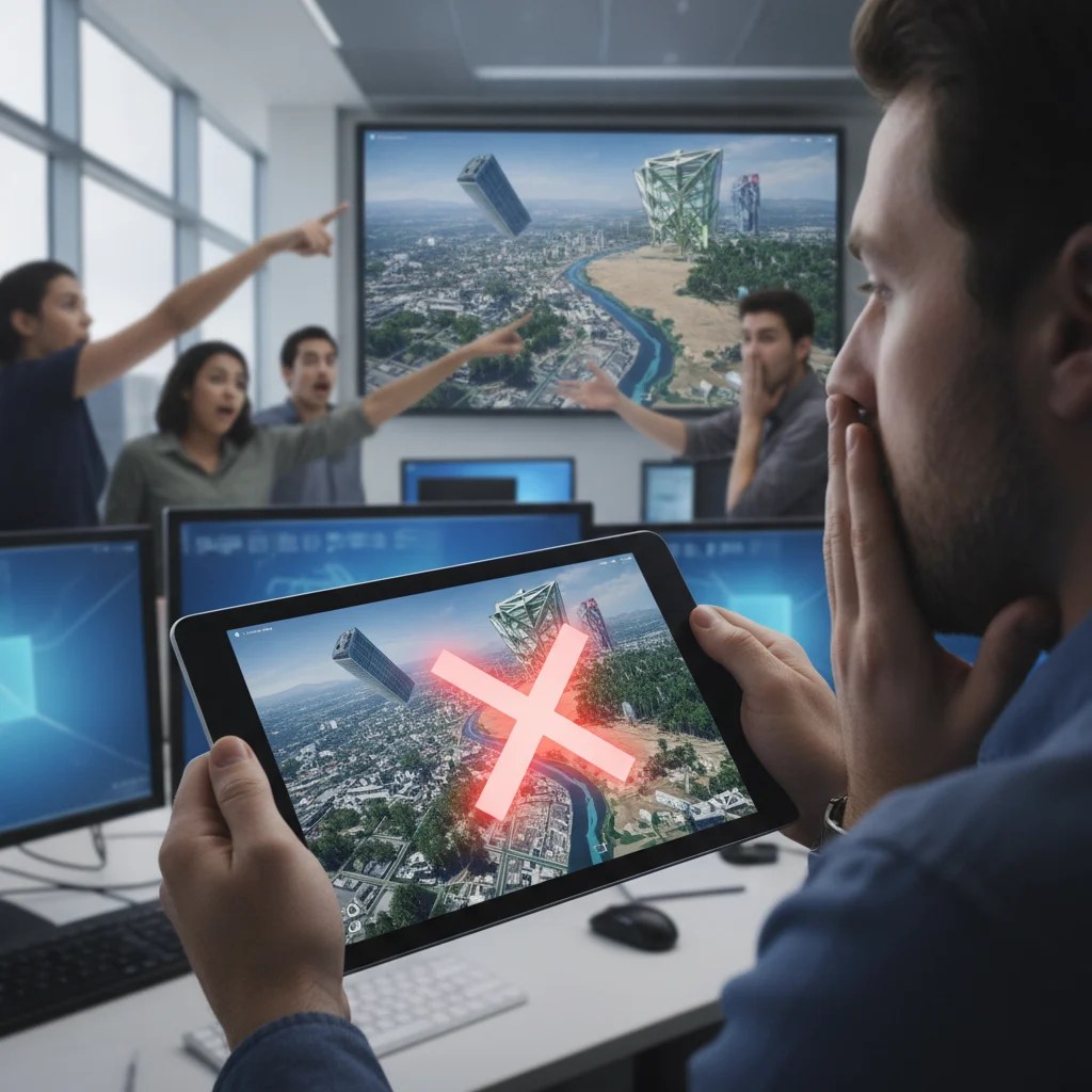 Google Earth’te yapay zeka krizi