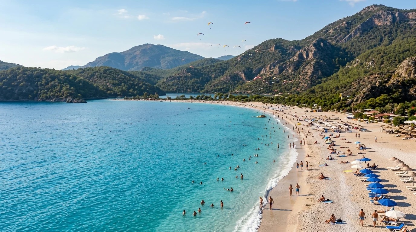 Ölüdeniz Avrupa’nın en değerli 4. plajı oldu
