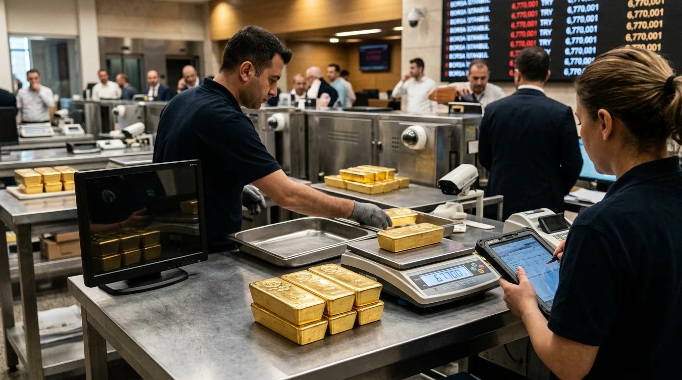 Altının kilogramı 6,77 milyon lira oldu
