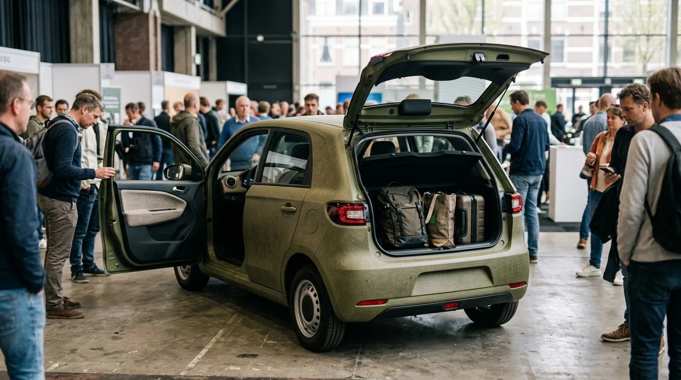 Keten gövdeli elektrikli araç Liux Big tanıtıldı