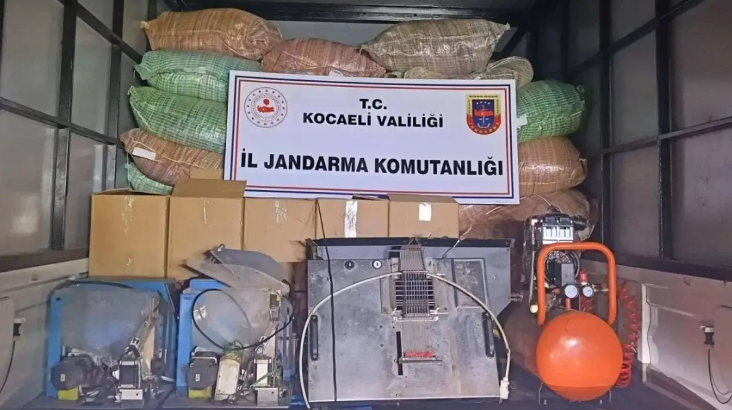 Darıca’da 4 milyonluk kaçak tütün operasyonu!