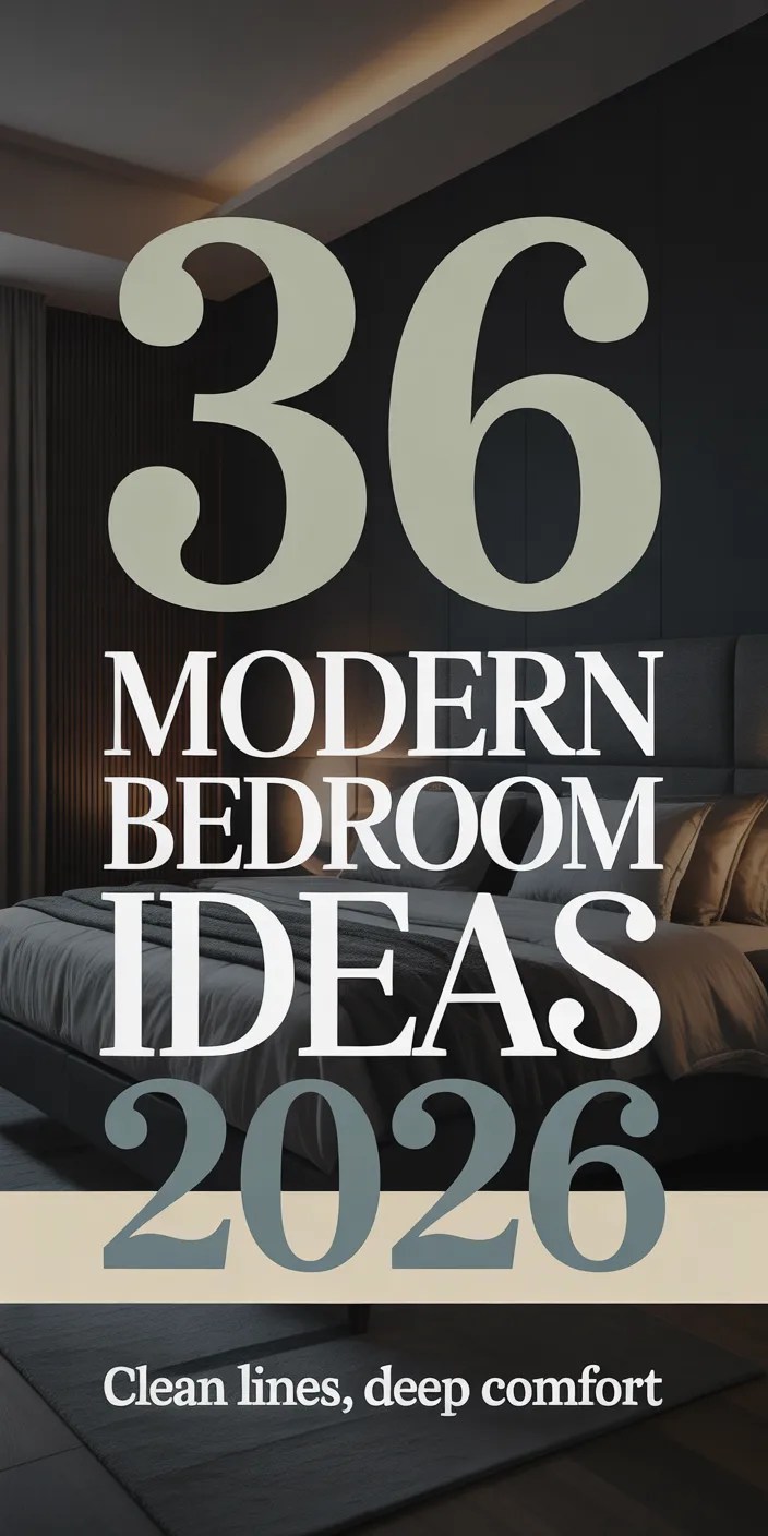36 Modern Bedroom Ideas 2026 Cozy Luxury Dark White