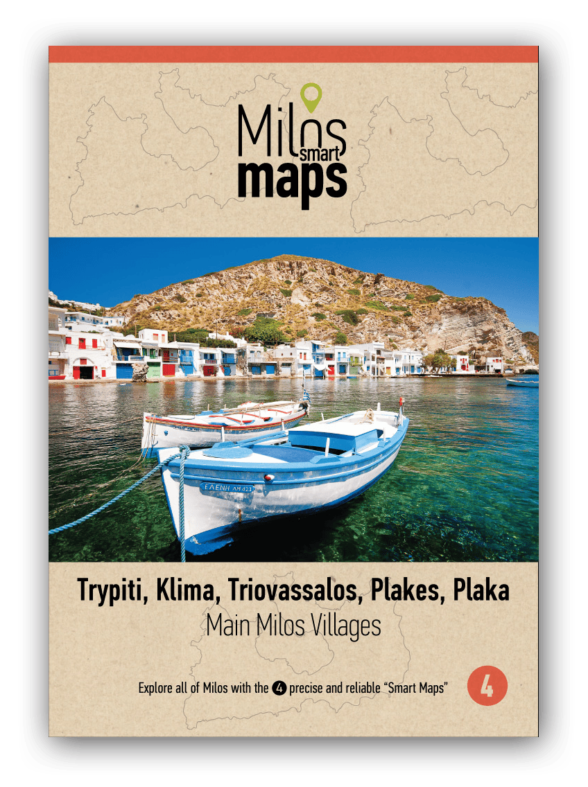Milos Smart Maps Main Villages.