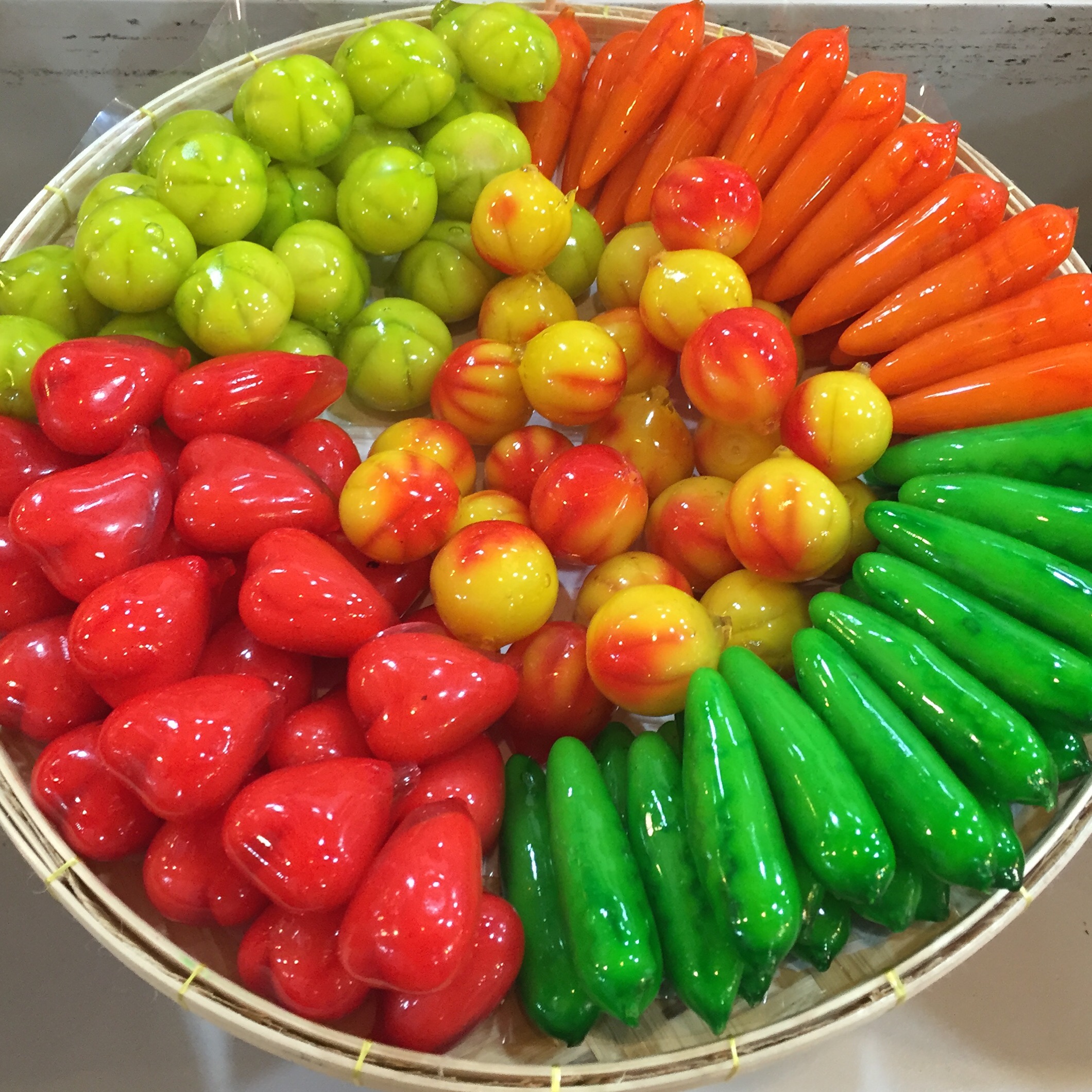 strange thai dessert: luk chup