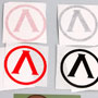 Lambda Shield Decal - Abstract Arts - Artistic Full HD Collection