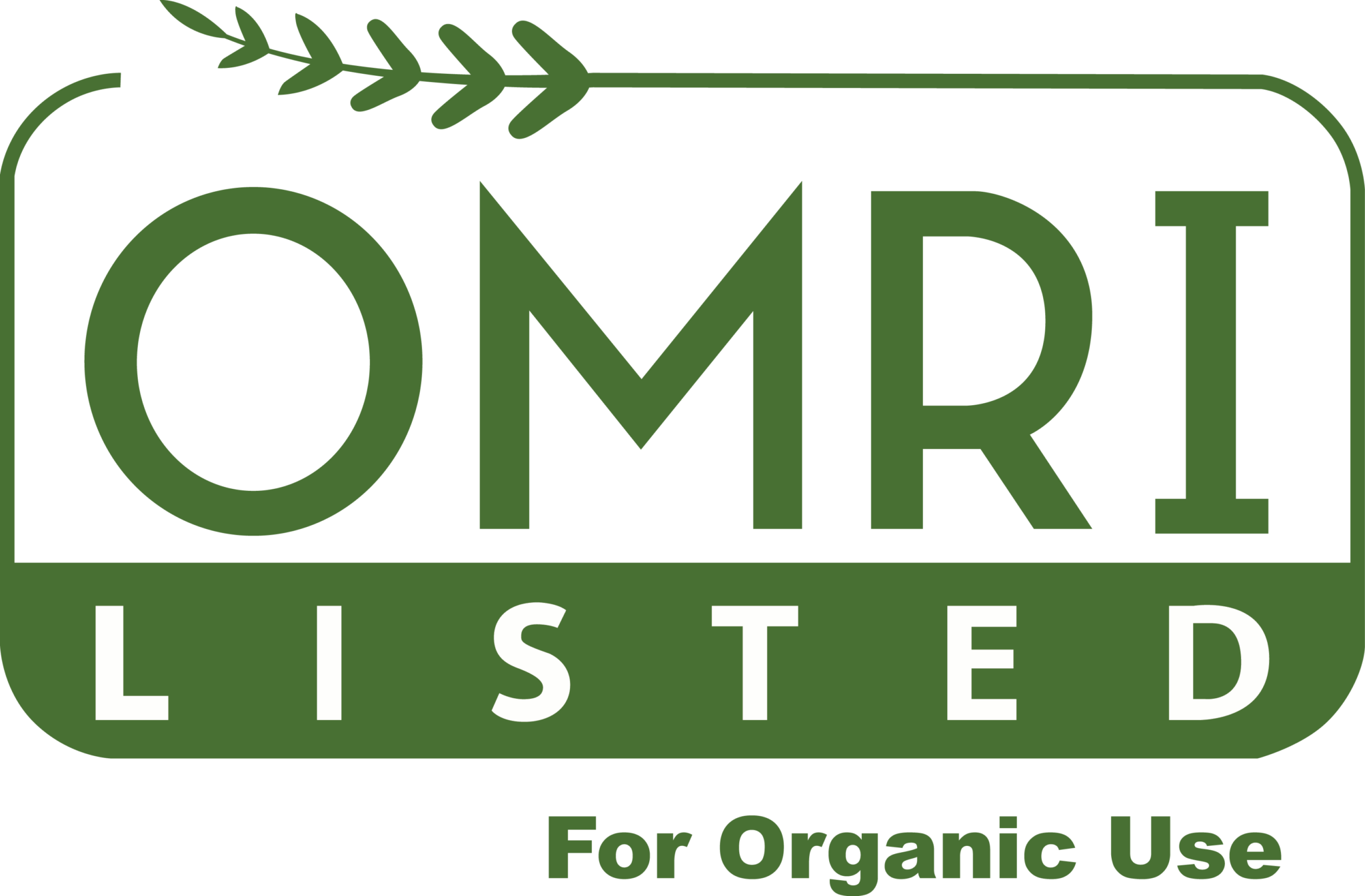 OMRI Listed