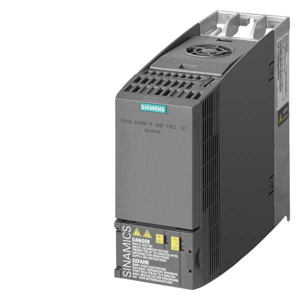 Variador de frecuencia Siemens serie SINAMICS G120C, 5,5 kW, 400 V ac, 3 fases, 12,5 A, 0 → 550Hz, IP20, Modbus — MIM Market