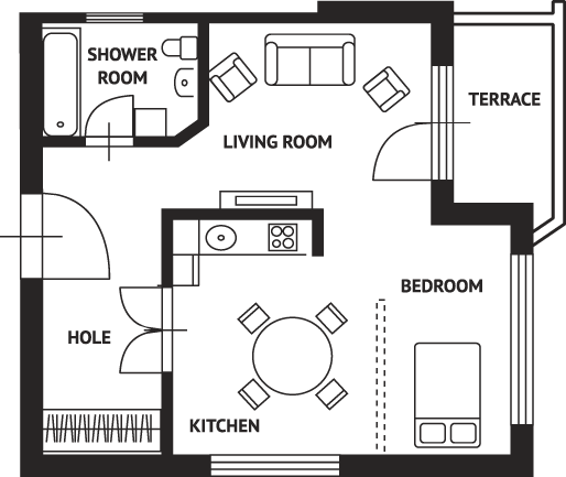 Apartment Plan AA1