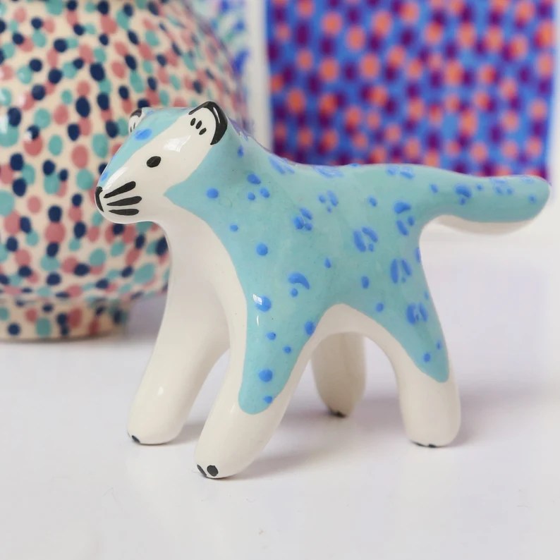 Léopard bleu