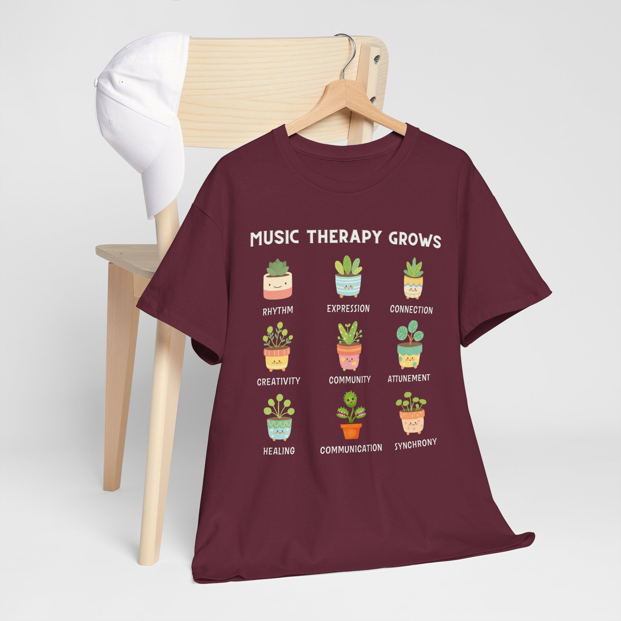 Music Therapy Grows - T-Shirt