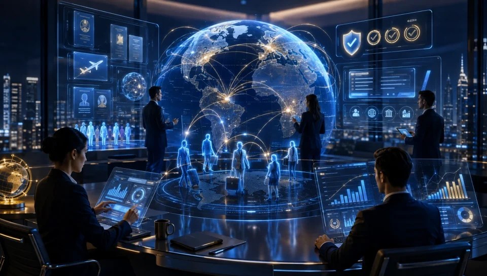 Global mobility services for tax, payroll, and compliance with cross-border employee management, regulatory oversight, and workforce coordination.