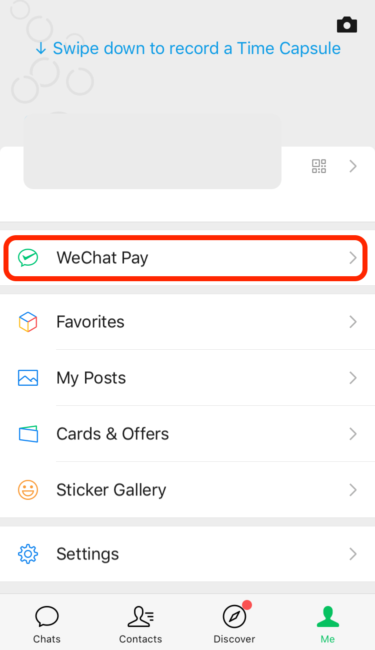 WeChat Pay Home