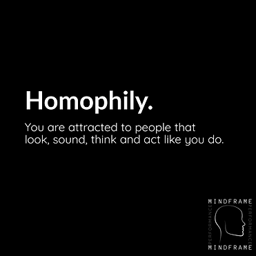 homophily