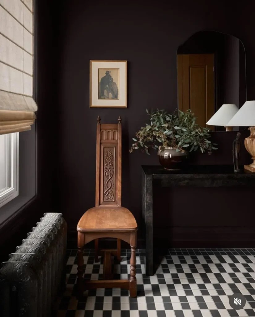 black bean soup entryway benjamin moore