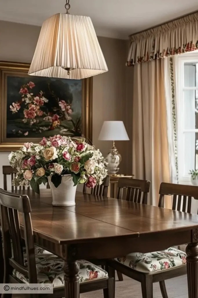cozy dining room pendant lighting