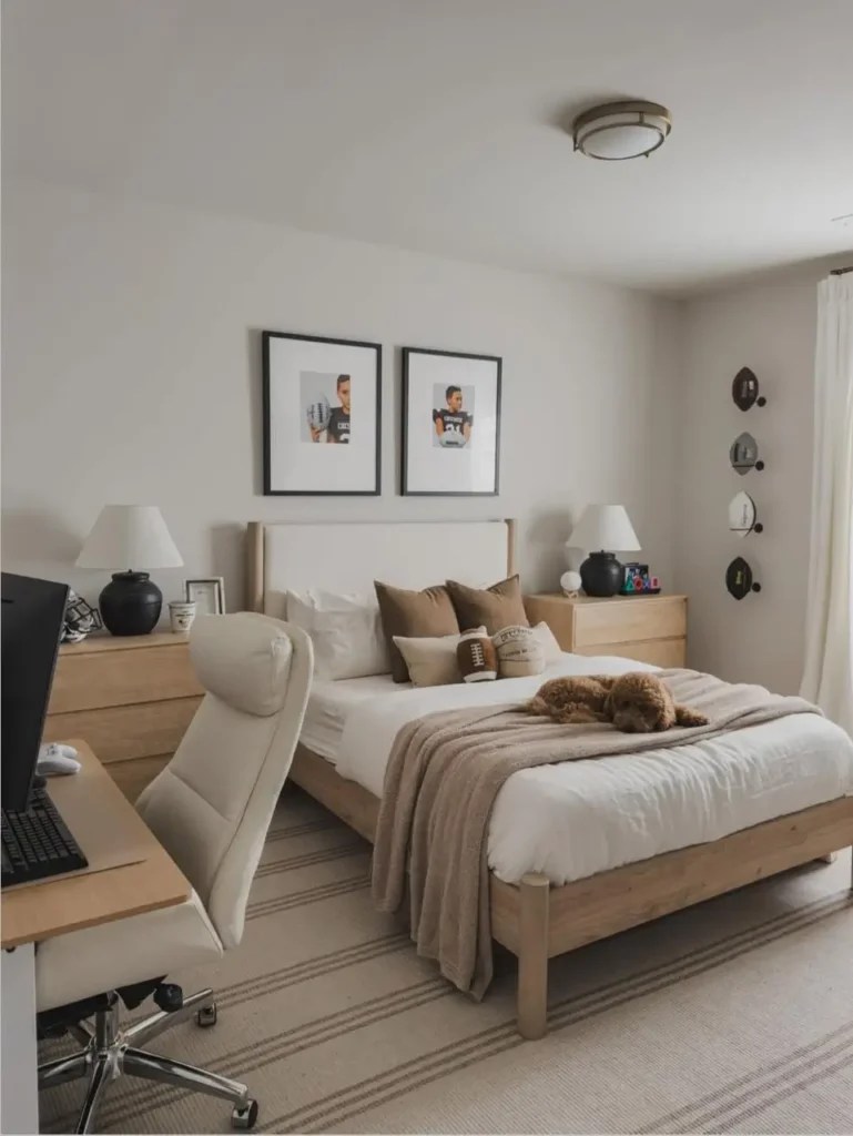 How to Design a Teen Boy’s Bedroom Without Losing Your Sanity 7 teen bedroom tech space