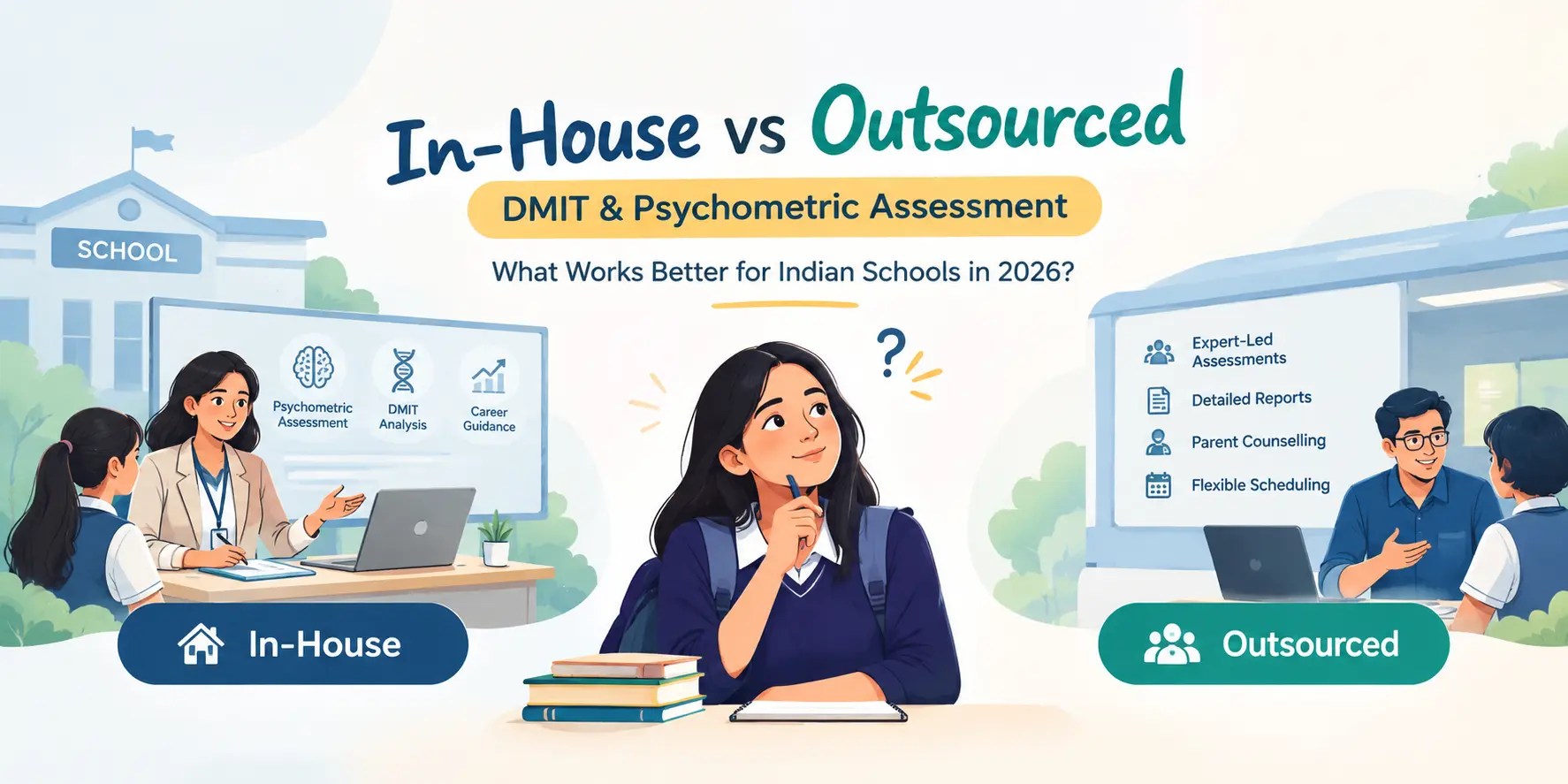 In-House vs Outsourced DMIT and Psychometric Assessment: What Actually Works Better for Indian Schools in 2026?