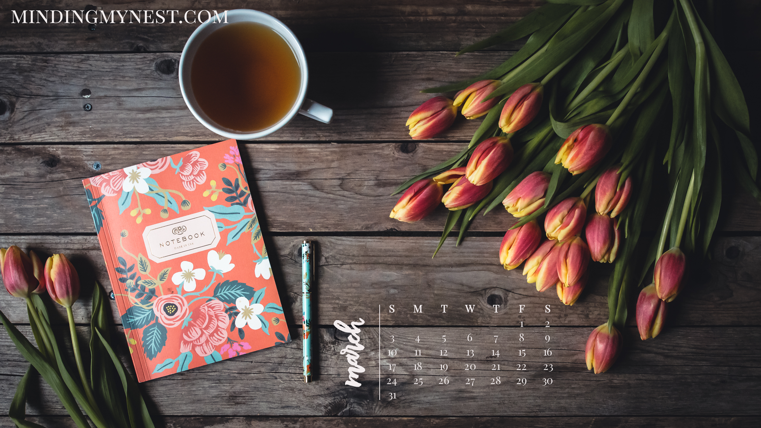 There are so many events and deadlines to ke. 2019 Desktop & Device Calendars - minding my nest