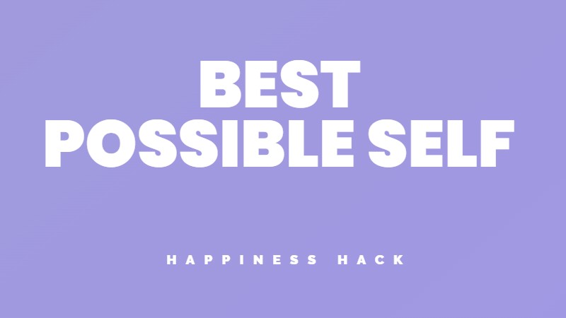 Best possible self visualisation technique for optimism and longevity