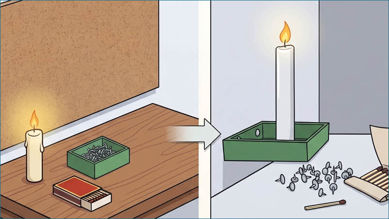 The candle problem