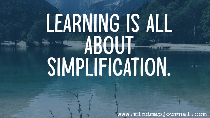 Learning is all about simplification by Fiona McPherson