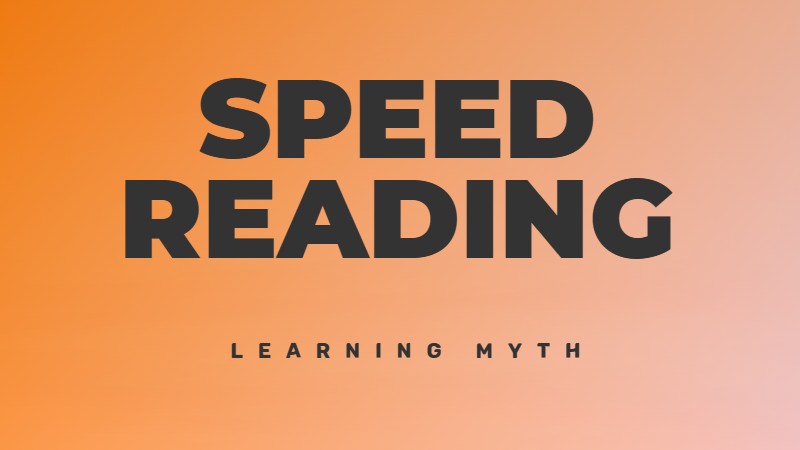 Speed reading doesn't work according to science - Myth busting