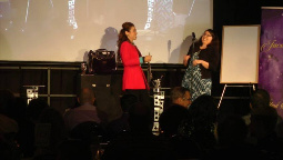 Mind reading on stage fun with jacene