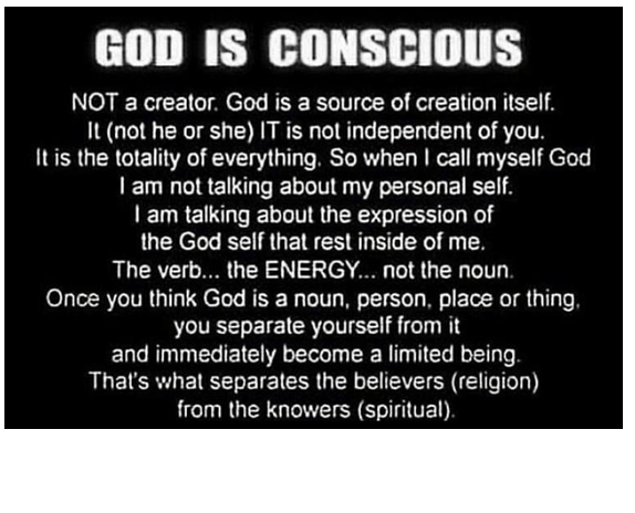 God is Consciousness